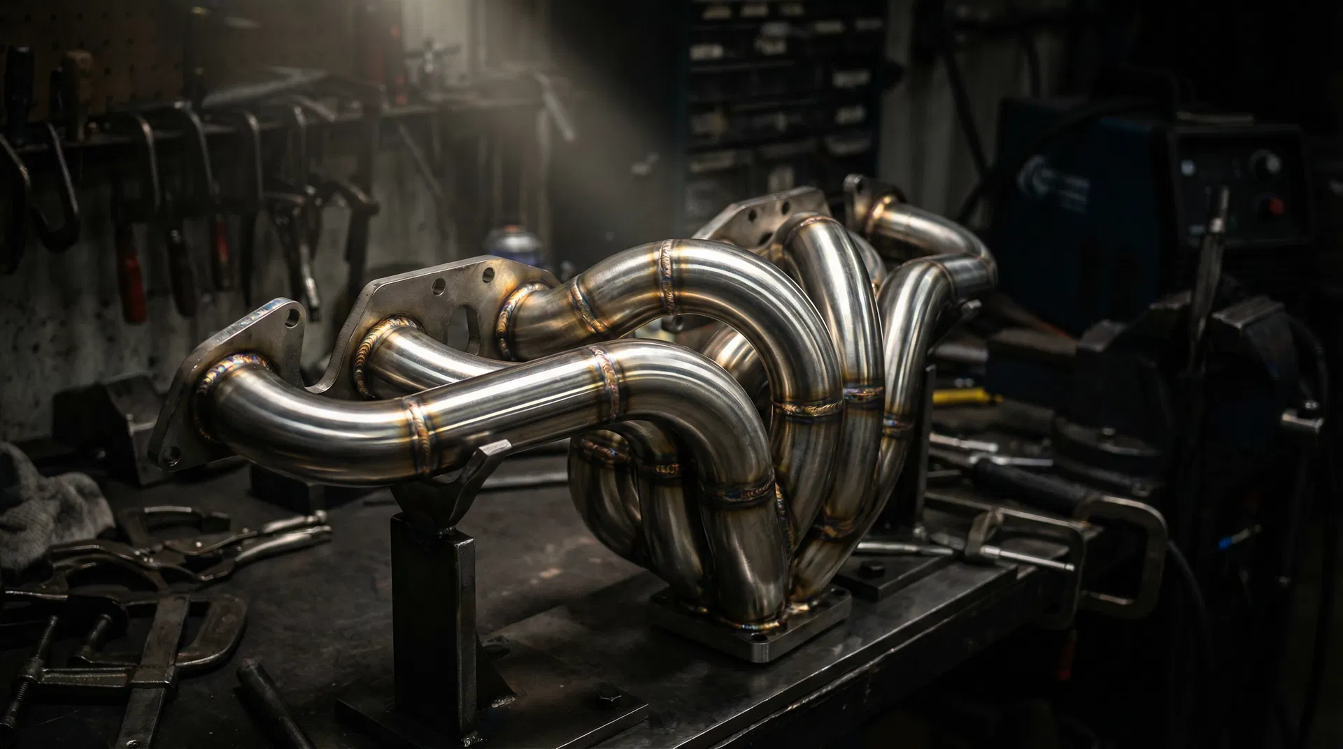 RVS uitlaatsysteem TIG gelast